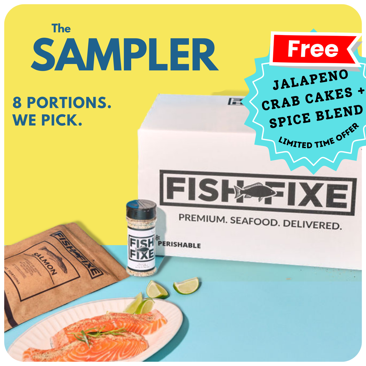 Fish Fixe Sampler Pack