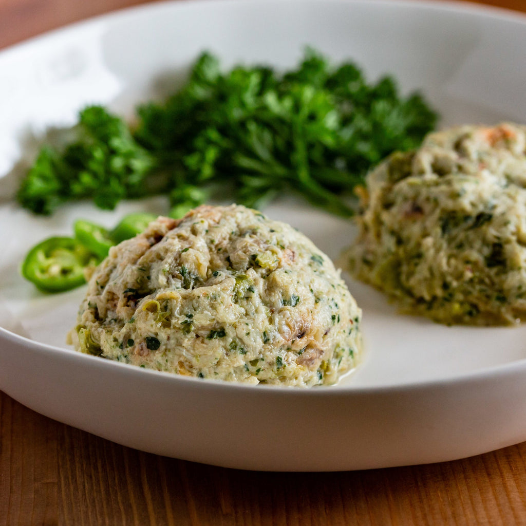 Fish Fixe Jalapeno Crab Cakes- 2 x 5 oz. portions per pack (Add On)