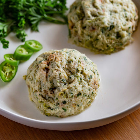 Fish Fixe Jalapeno Crab Cakes- 2 x 5 oz. portions per pack (Add On)